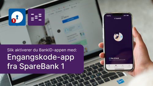 Slik bytter du fra SpareBank 1 sin Engangskode-app til BankID-appen guide image